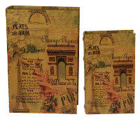 Набор шкатулок-книг "Франция" Kitany 184241-rp