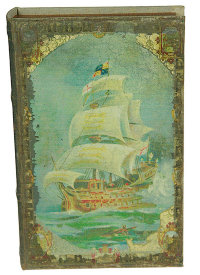 Шкатулка-книга "Мореплаватели" Kitany 184247-rp