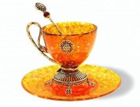 Чашка &quot;Цезарь&quot; для чая из янтаря HD11203