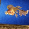 Картина Swarovski "Золотая рыбка" 2180-gf - Картина Swarovski "Золотая рыбка" 2180-gf
