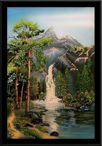 Картина Swarovski "Водопад чудес" V-034