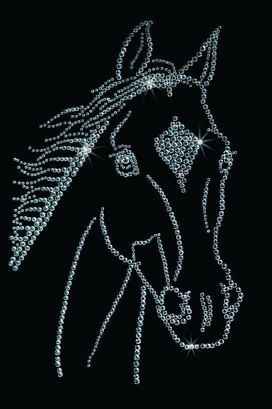 Картина Swarovski "Лошадь" L-020