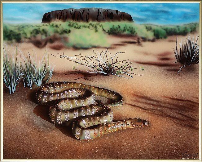 Картина Swarovski "Жизнь в пустыне" G-103