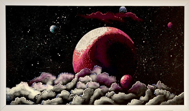 Картина Swarovski &quot;Планета - 2&quot; 1906-gf 