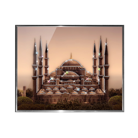 Картина Swarovski "Мечеть Стамбул" М-029st