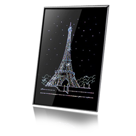 Картина Swarovski &quot;Эйфелева Башня&quot; Э-001st Отличный и изысканный подарок романтичному путешественнику, особенно тому, кто ценит утонченную Францию и ее достопримечательности. 