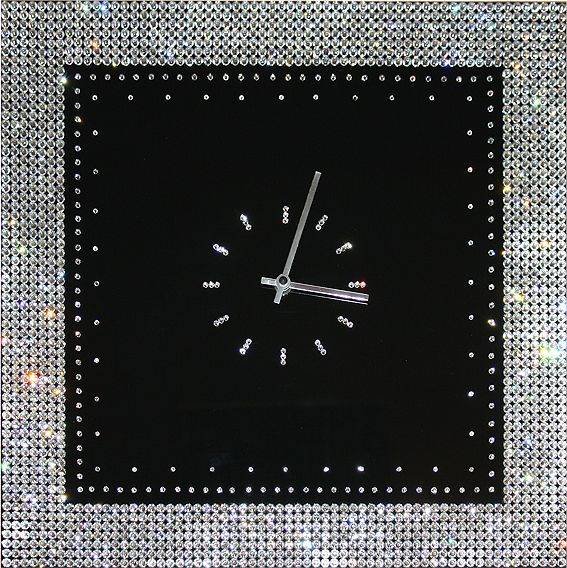 Настенные часы Swarovski "Браслет" CHS-054