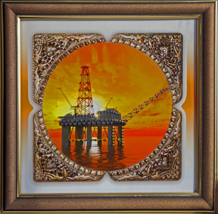 Картина Swarovski &quot;Нефть - 2&quot; 1889-gf 