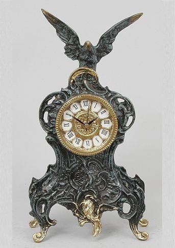 Часы с орлом из бронзы 5064