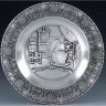 Тарелка декоративная из олова Artina SKS 13643 - Тарелка декоративная из олова Artina SKS 13643
