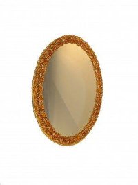 Дамское зеркало из янтаря HD1-103