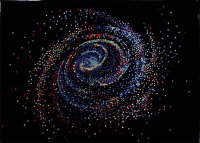 Картина Swarovski "Галактика большая" G-002