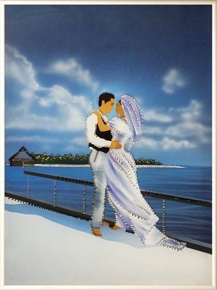 Картина Swarovski &quot;Свадебное путешествие&quot; S-081 Картина станет великолепным презентом близкому человеку либо коллеге и займет достойное место в интерьере.
