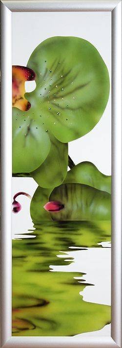 Картина Swarovski "Орхидея-4" O-205