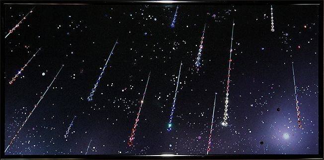 Картина Swarovski &quot;Звездопад-2&quot; Z-171 Картина с изображением звездопада представляет собой настоящее произведение искусства, которое оценят даже искушенные ценители прекрасного.