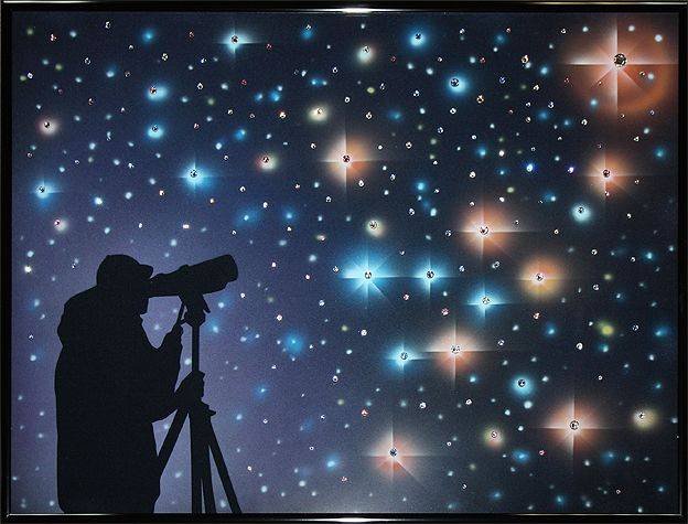 Картина Swarovski "Калейдоскоп звезд" K-094