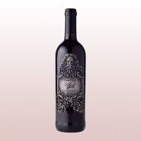 Оловянный декоративный орнамент на бутылку вина &quot;Дары Диониса&quot; STNM-023