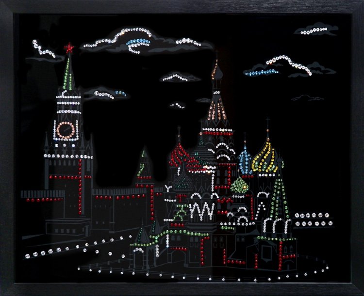 Картина Swarovski "Кремль 1" 2089-gf