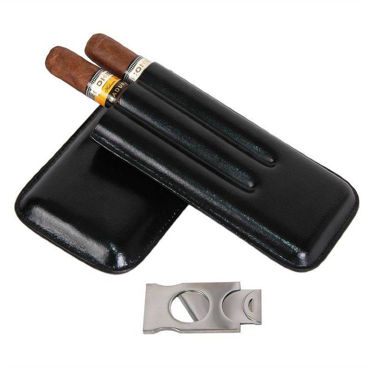 Футляр для 3-х сигар с гильотиной, арт. AFN-СС101 от Aficionado, Испания